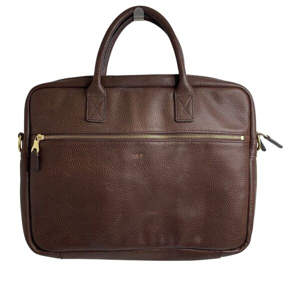 Mark & Graham Handbags - Mark & Graham 13”x17”x2” Harvey Leather Briefcase